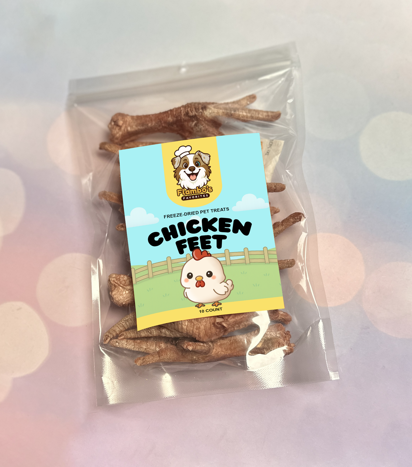 Freeze-Dried Chicken Feet