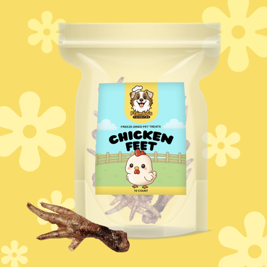 Freeze-Dried Chicken Feet